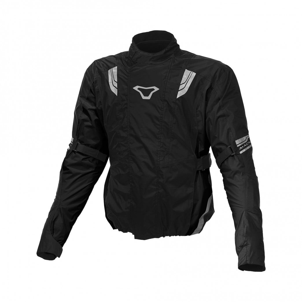 Macna rain jacket shelter black – Greg Moto