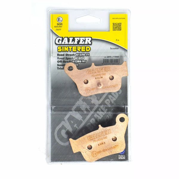 Galfer bremžu spilventiņš Sartertered Motorolers FD483G1380