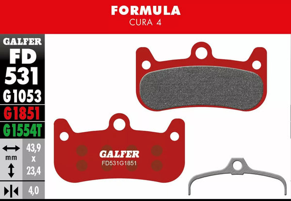 Galfer kočni jastuk Advanced FD531G1851