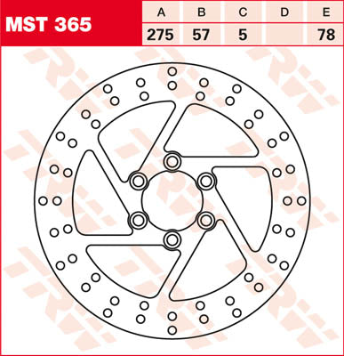 TRW Rotor TRW MST365 MST365