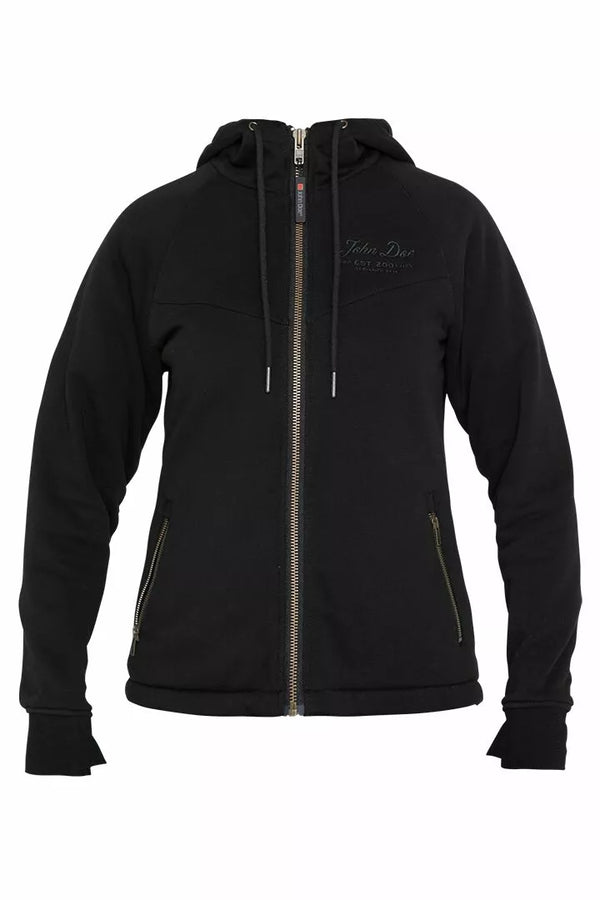 Priehrada John Doe Kevlar Mc-Hoodie AAA XTM V2 Black