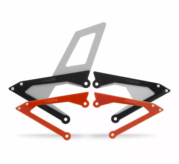 C-RACER FRONT FOOTREST GUARD FFG-TOKM390ADV