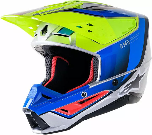 Alpinestars (MX) Helma SM5 SAIL YLW/BL XL 8306723-5579-XL