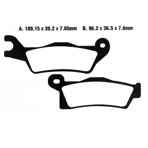 Moto-Master Brake Pad Nitro 098821