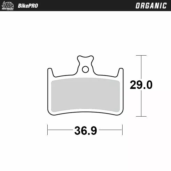 Moto-Master bremžu spilventiņš Organic 731641
