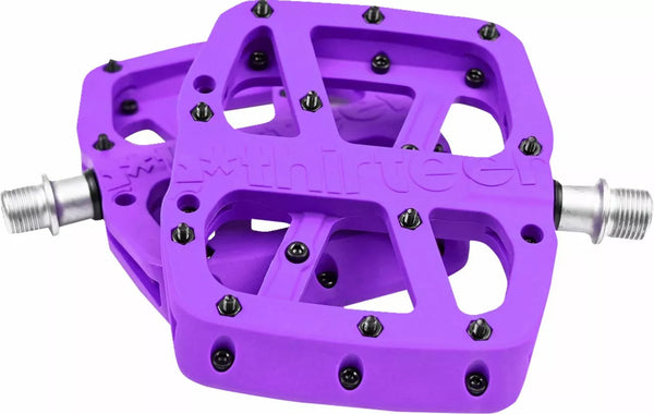 E*thirteen flat pedal eggplant pd2usa-103