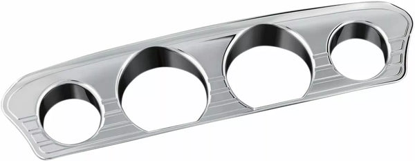 Kuryakyn Trim Gauge Tri-Line Chr Kur7284