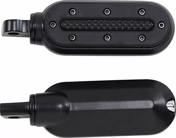 Kuryakyn Pegs Heavy Ind w/adap blk Kur7032