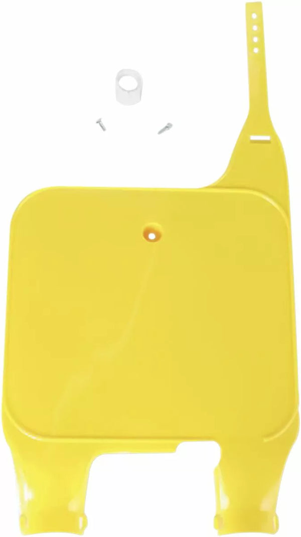 UFO FRT #PLATE RM 89-95 YEL SU02921@101