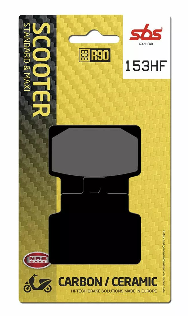 SBS BRAKE PAD CAR/CER SCOOT 153HF