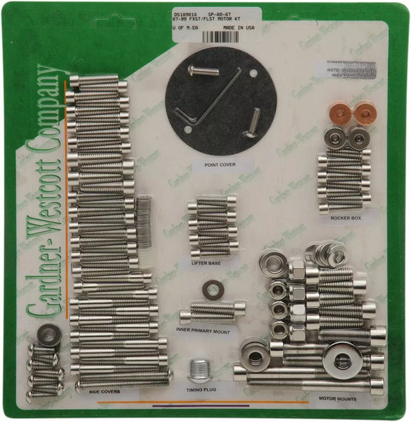 Gardner-Westcott SS Motor87-99 FXST/FLST SP-80-87