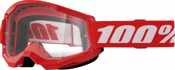 100% „Gog Strata 2 Jr Red CLR 50031-00012“