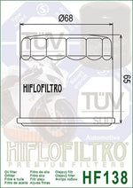 HIFLOFILTRO Racing Oil Filter - HF138RC HF138RC