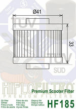 HIFLOFILTRO Oil Filter - HF185 HF185