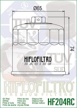 HIFLOFILTRO Racing Oil Filter - HF204RC HF204RC