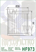 HIFLOFILTRO Oil Filter - HF973 HF973