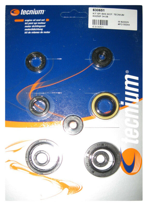 Tecnium motoreļļas blīvējumi iestatīti 1016045