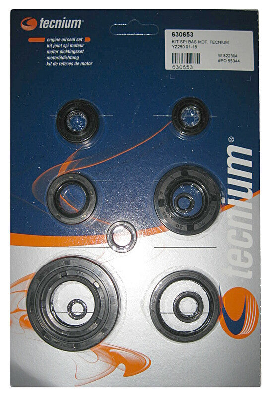 Tecnium motoreļļas blīvējumi iestatīti 1016056