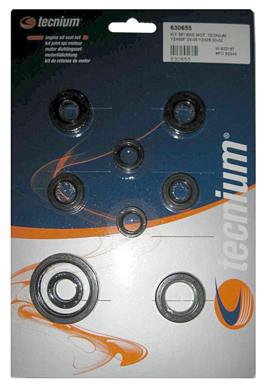 Tecnium motoreļļas blīvējumi iestatīti 1016057