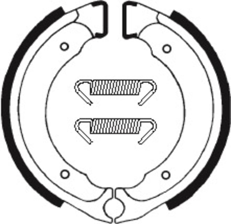 Tecnium motorollers/ATV organisko bremžu apavi - BA101 1022270