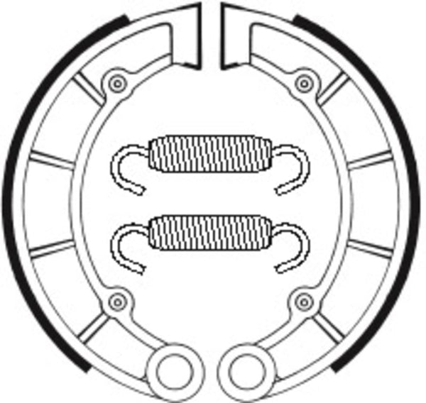 Tecnium ATV organski kočni jastučići - BA197