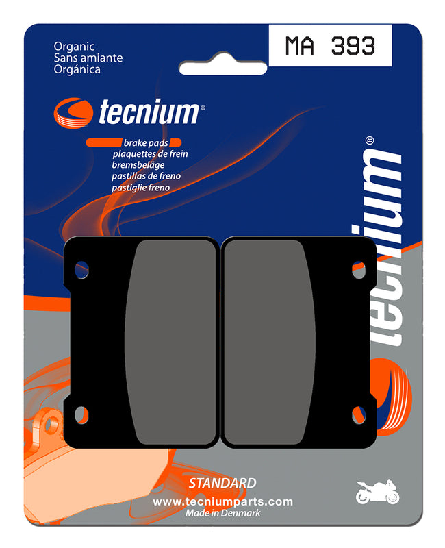 Tecnium Street Organic Brake Pads - MA393 1022502