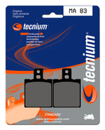 Tecnium Street Organic Brake Pads - MA83 1022552