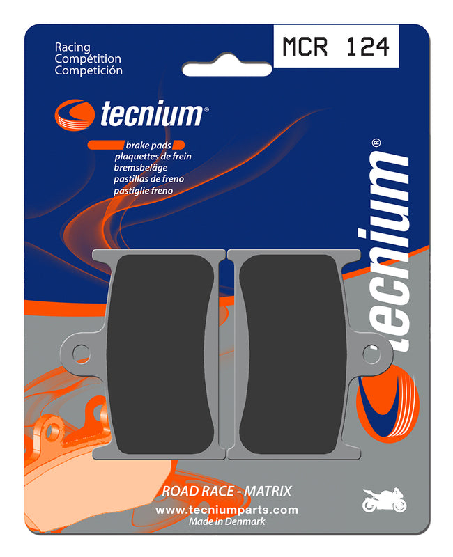 Tecnium Racing sinterirani metalni metalni kočni jastučići - MCR124 1022571