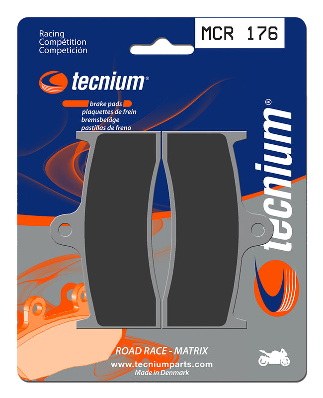 Tecnium Racing sinterirani metalni metalni kočni jastučići - MCR176 1022577