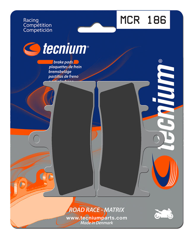 Tecnium Racing sinterirani metalni metalni kočni jastučići - MCR186 1022579