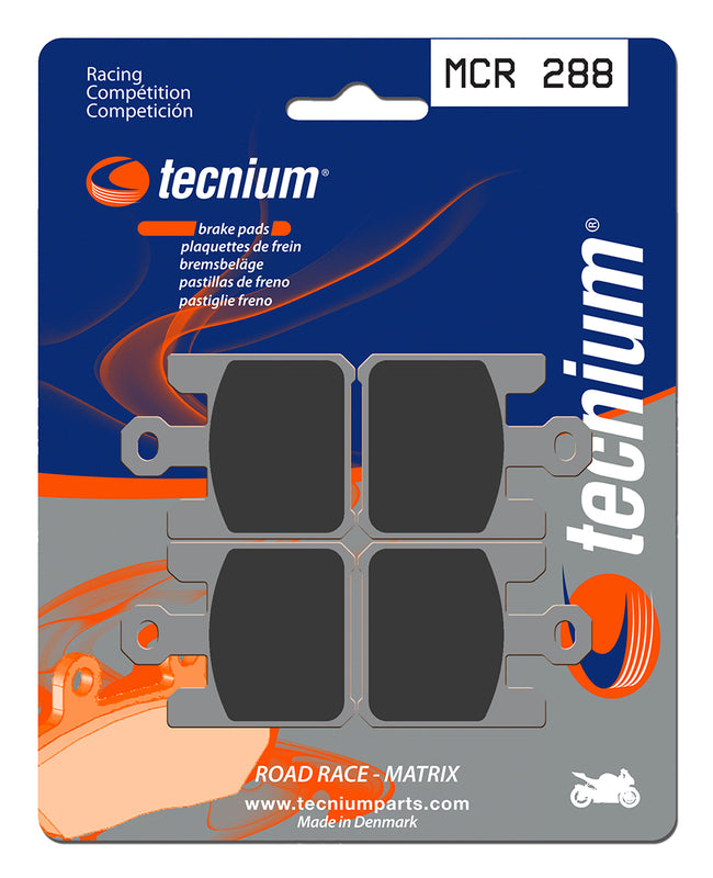 Tecnium Racing sinterirani metalni metalni kočni jastučići - MCR288 1022590