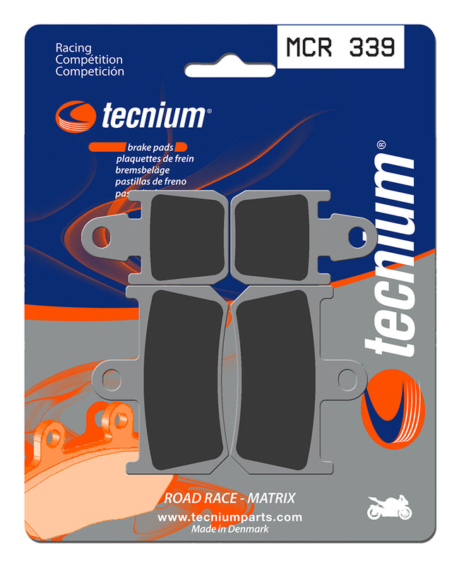 Tecnium Racing sinterirani metalni metalni kočni jastučići - MCR339 1022595