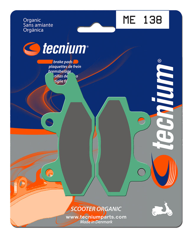 „Tecnium“ motorolerio organinių stabdžių pagalvėlės - ME138 1022614