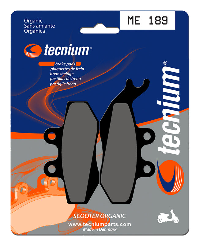 „Tecnium“ motorolerio organinių stabdžių pagalvėlės - ME189 1022629