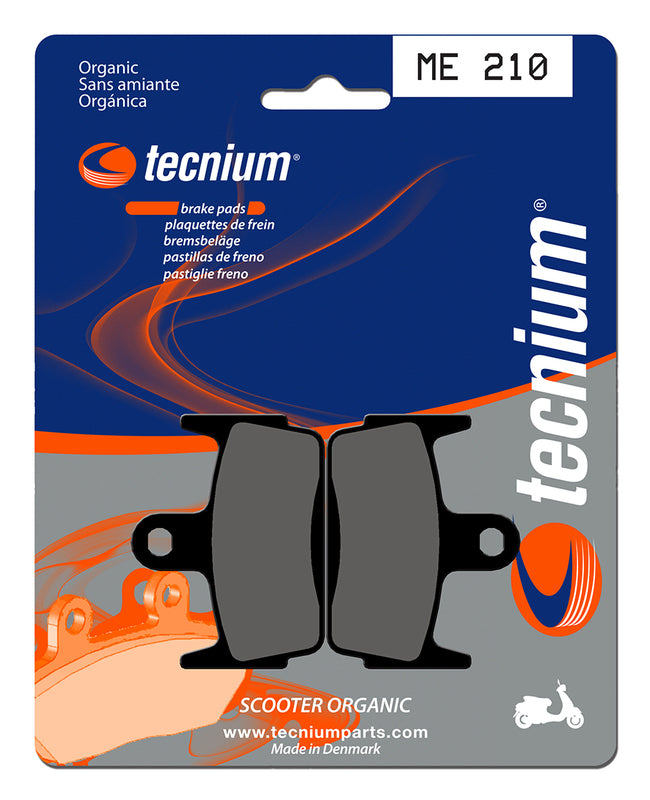 „Tecnium“ motorolerio organinių stabdžių pagalvėlės - ME210 1022638