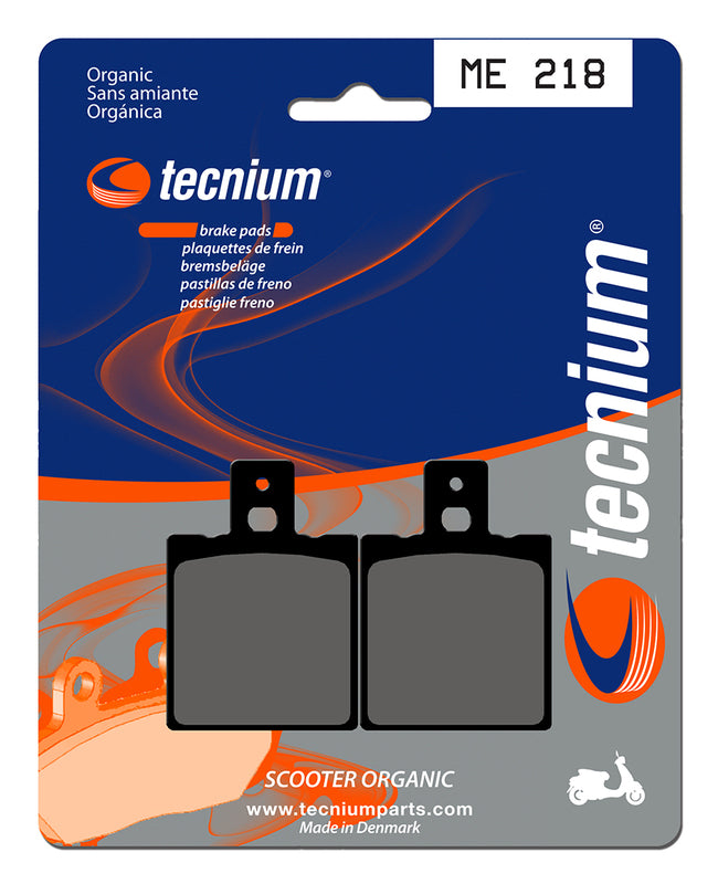 Tecnium motorolleru organiskie bremžu spilventiņi - ME218 1022641