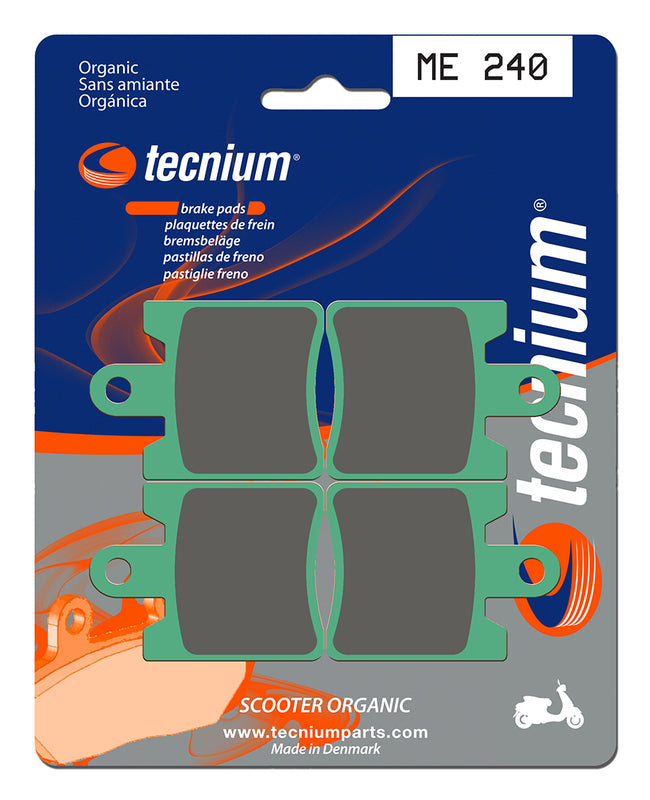 „Tecnium“ motorolerio organinių stabdžių pagalvėlės - ME240 1022650