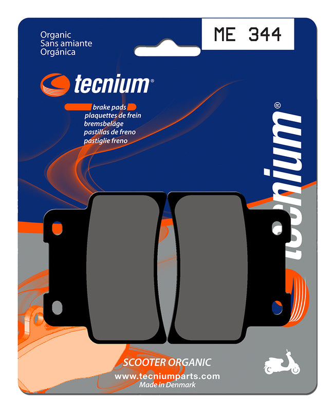 „Tecnium“ motorolerio organinių stabdžių pagalvėlės - ME344 1022683