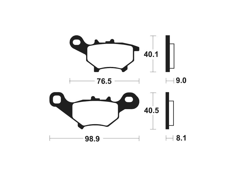 Tecnium motorolleru organiskie bremžu kluči - ME374 1022692