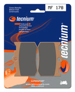 Tecnium Street Performance Sintered Metal Brake Pads - MF178 1022740