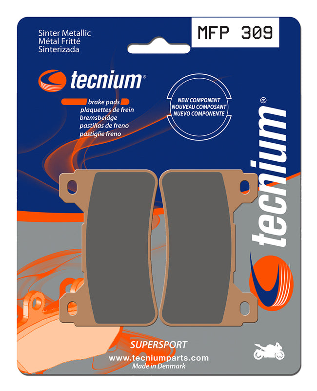 „Tecnium Trail Performance“ sukepintos metalinės stabdžių pagalvėlės - MFP339 1022829