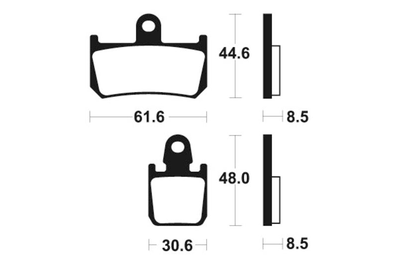 Tecnium Trail Performance sinterirani metalni kočni jastučići - MFP339 1022829