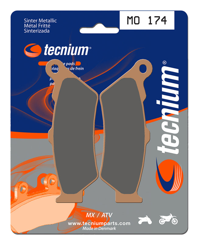 „Tecnium MX/ATV“ sukepintų metalinių stabdžių pagalvėlės - MO174 1022850