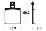 Tecnium MX/ATV sinterirani metalni kočni jastučići - MO19 1022852