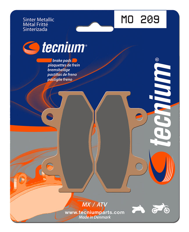 „Tecnium MX/ATV“ sukepinti metaliniai stabdžių pagalvėlės - MO209 1022856