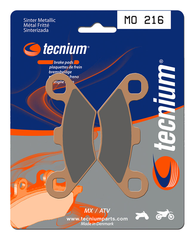 „Tecnium MX/ATV“ sukepintų metalinių stabdžių pagalvėlės - MO216 1022857