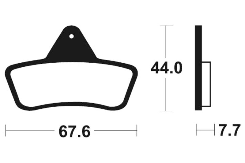 Tecnium MX/ATV sinterirani metalni kočni jastučići - MO258 1022867