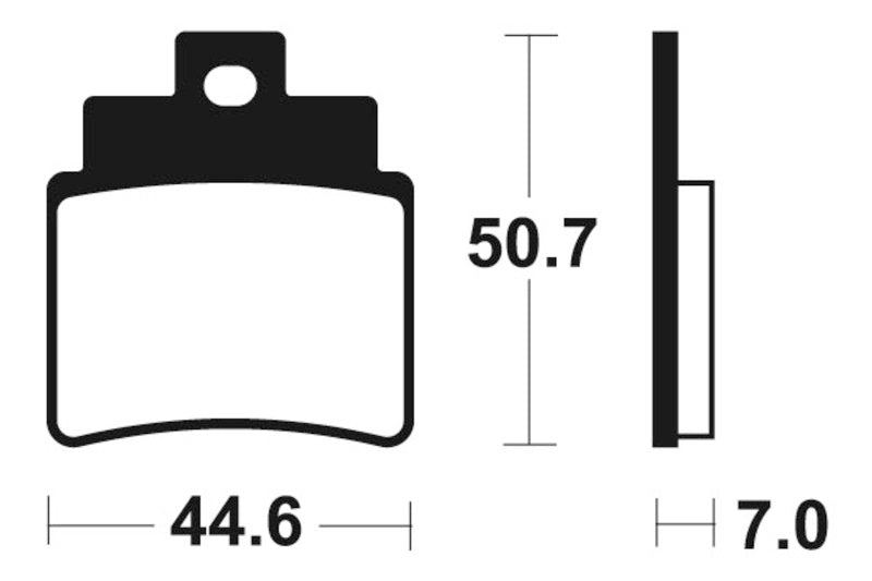 Tecnium MX/ATV Sintered kovové doštičky - MO275 1022869