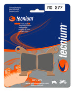 „Tecnium MX/ATV“ sukepintų metalinių stabdžių pagalvėlės - MO277 1022870