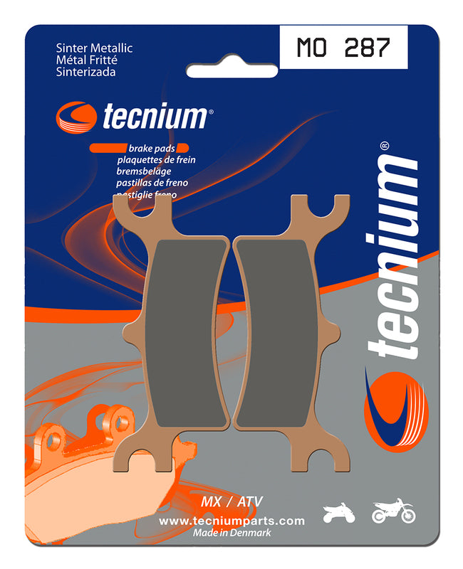 „Tecnium MX/ATV“ sukepinti metaliniai stabdžių pagalvėlės - MO287 1022872